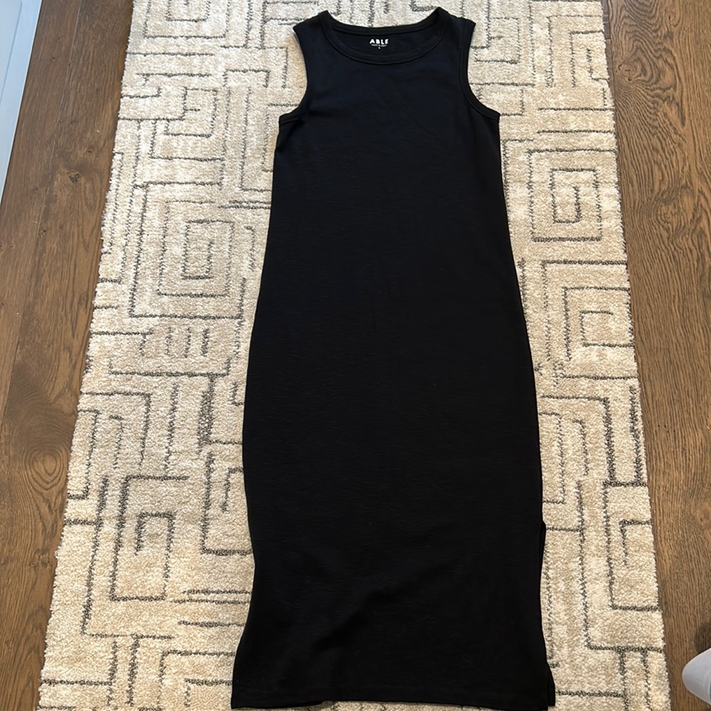 Able knit midi dress, size small